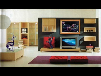 для интерьеров. Пример сочетания скульптуры с интерьером